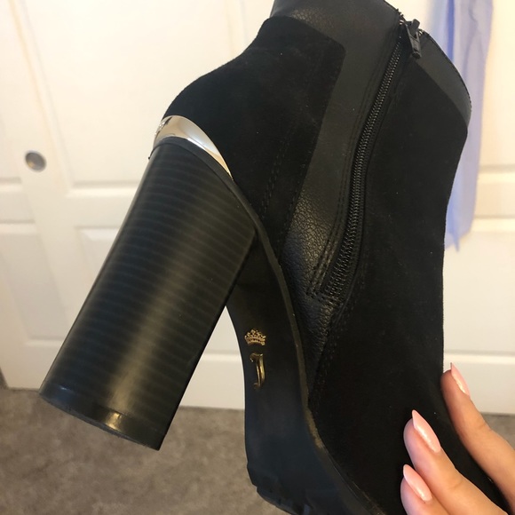 Juicy Couture black and gold booties - Picture 3 of 4